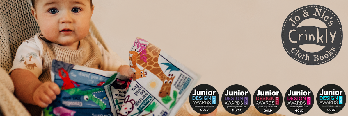 Jo & Nic&acirc;s Crinkly Cloth Books