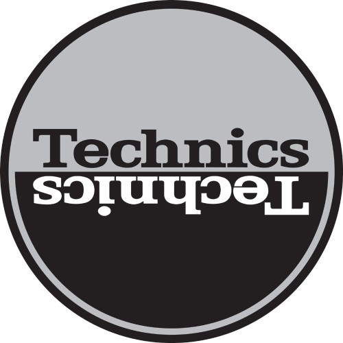 Technics Slipmat Moon 1: Silver/Black Mirror