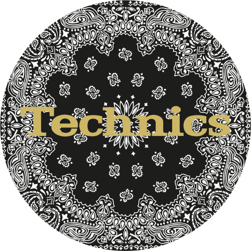 Technics Slipmat Bandana 1: Black