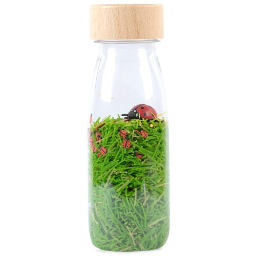 Petit Boum Sensory Toy Bottle Sound (Ladybirds)