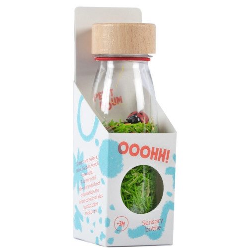 Petit Boum Sensory Toy Bottle Sound (Ladybirds)