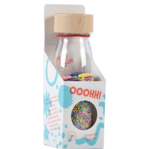 Petit Boum Sensory Toy Bottle Sound (Buttons)