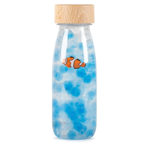 Petit Boum Sensory Toy Bottle Sound (Fish)