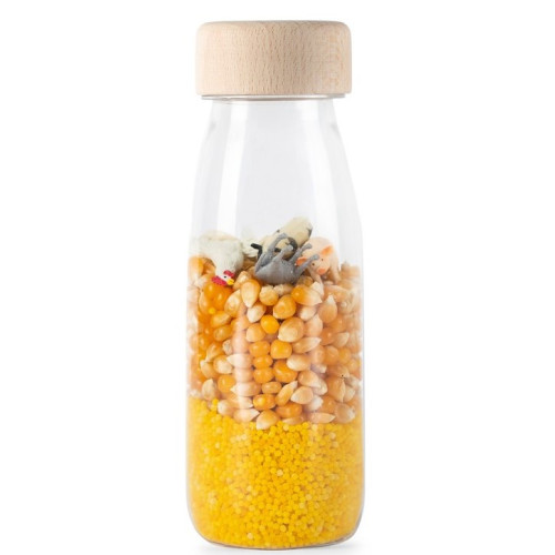 Petit Boum Sensory Toy Bottle Spy (Farm)