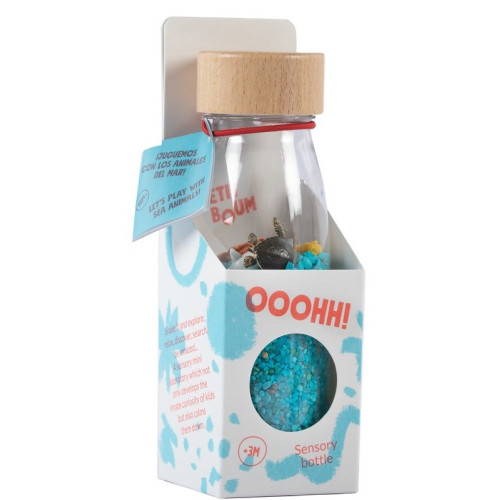 Petit Boum Sensory Toy Bottle Spy (Sea)
