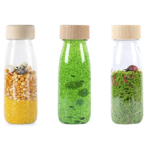 Petit Boum Sensory Toy Bottle Pack (Life)