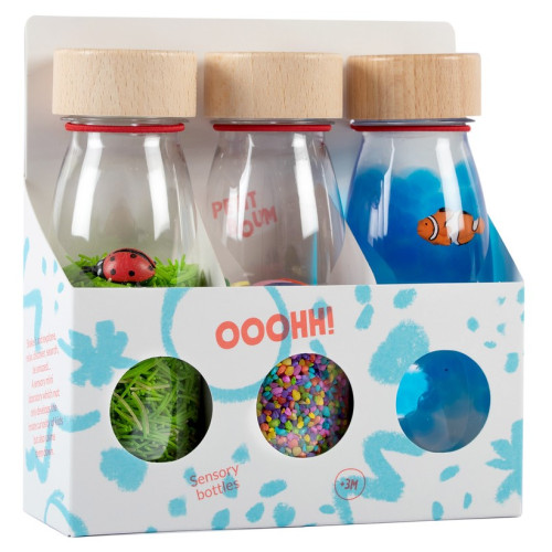 Petit Boum Sensory Toy Bottle Pack (Eco)