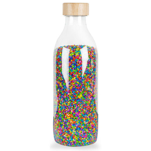 Petit Boum Sensory Toy Bottle Touch Rice Wow!