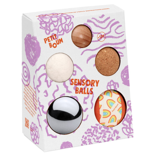 Petit Boum Sensory Toy Ball Set