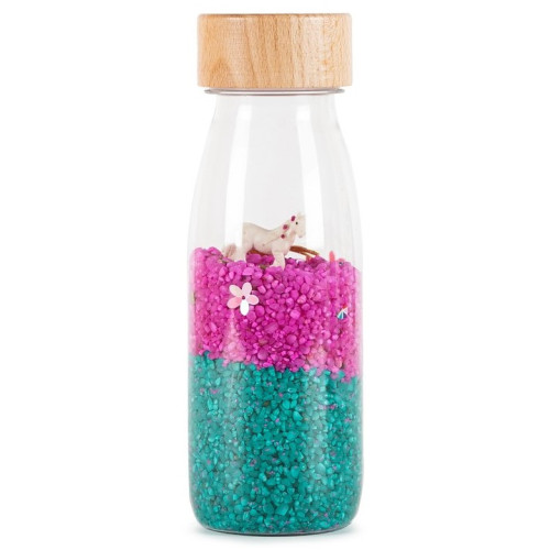 Petit Boum Sensory Toy Bottle Sound (Unicorn)