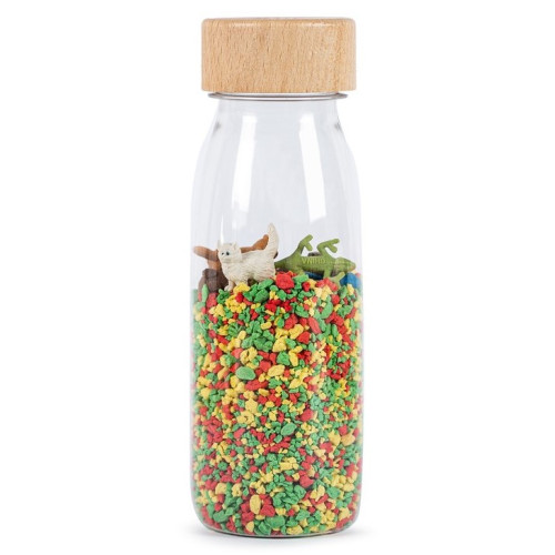 Petit Boum Sensory Toy Bottle Spy (Pets)