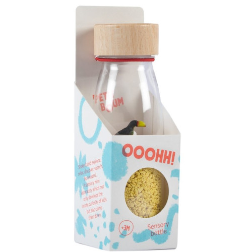 Petit Boum Sensory Toy Bottle Sound (Toucan)