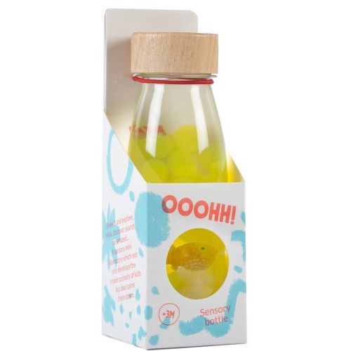 Petit Boum Sensory Toy Bottle Sound (Pufferfish)