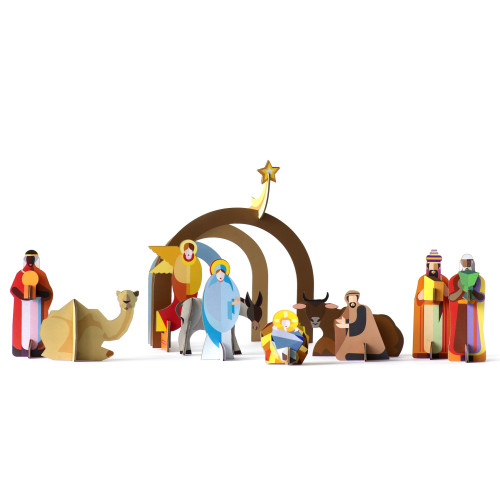 Studio Roof Christmas Crib Nativity