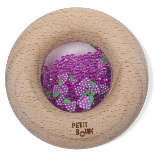 Petit Boum Sensory Play Toy Donut (Grapes)