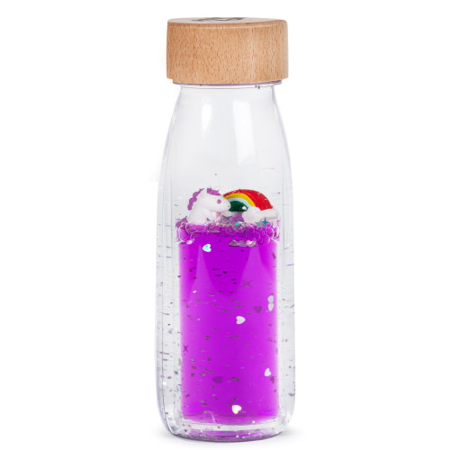 Petit Boum Sensory Toy Bottle Move (Magic Rainbow)