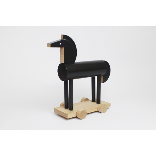 Kutulu Wooden Toy - Noxus Horse (Black)