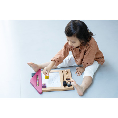 Kiko & gg Magic Drawing Board - Oekaki House Cat