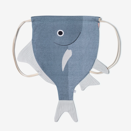 Don Fisher Backpack Silver Biddy (S) (Blue)