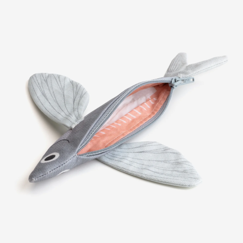 Don Fisher Purse Flying Fish (Grey)