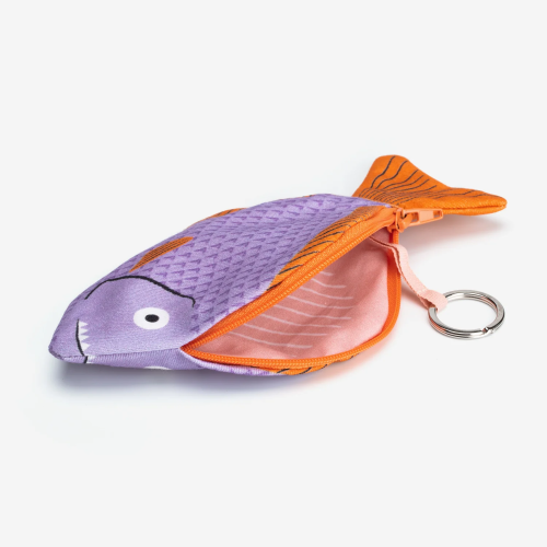 Don Fisher Keychain Piranha (Lilac)