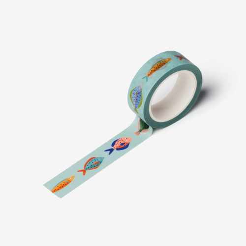 Don Fisher Washi Tape Fishes (Multi)