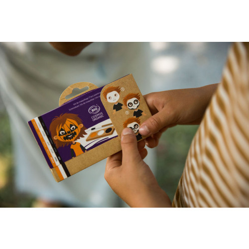 Namaki Face Painting Kit 3 Colours - Pumpkin & Skeleton