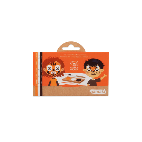 Namaki Face Painting Kit 3 Colours - Tiger & Fox