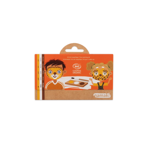 Namaki Face Painting Kit 3 Colours - Lion & Giraffe