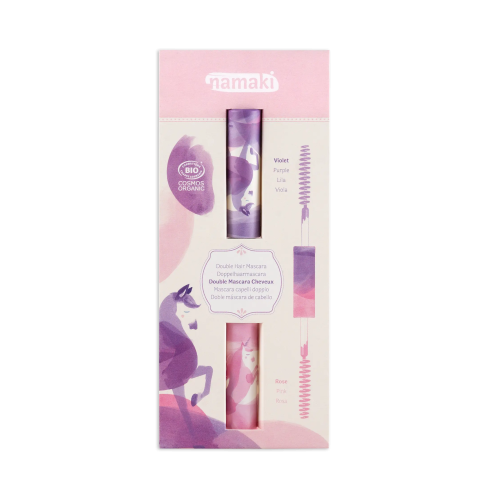 Namaki Hair Mascara - Double Tip - Pink / Purple