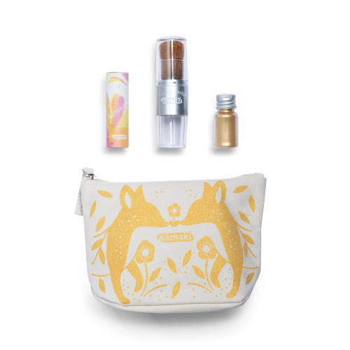 Namaki Sparkling Pouch Set - Gold Fox