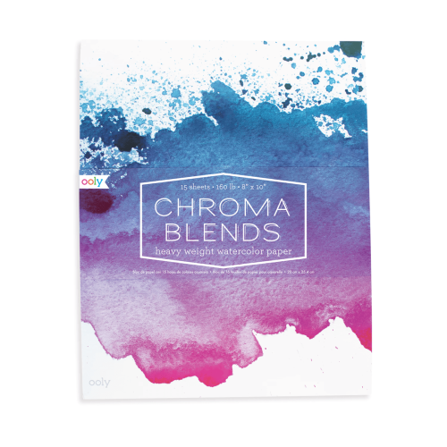 Ooly Chroma Blends Watercolor Pad (8" x 10")
