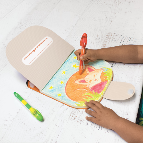 Ooly Carry Along Sketchbook - Cat (9" x 7" Paper)