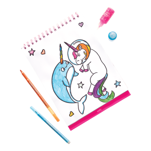 Ooly Sketch & Show Standing Sketchbook: Cute Doodle World - 1 PC (8" x 10.5")