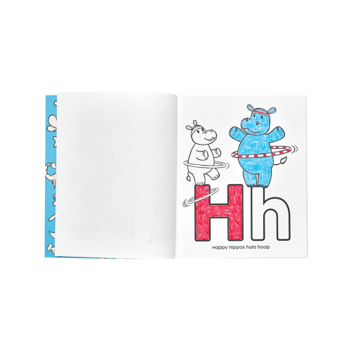 Ooly Color-In' Book: My First ABC: Amazing Animals