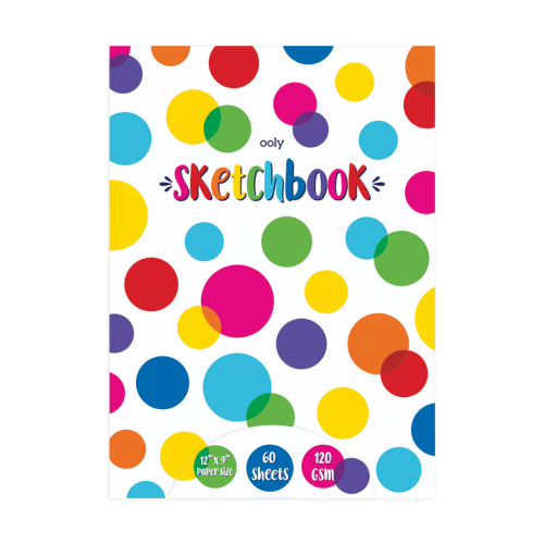 Ooly Chunkies Paper Sketchbook Pad - 1 PC (9" x 12")