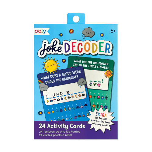 Ooly Activity Cards - Joke Decoder Set of 24