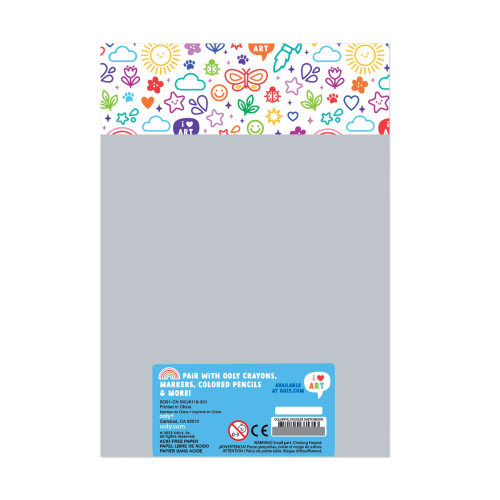 Ooly Colorful Doodles Sketchbook (5.8" x 8.3")
