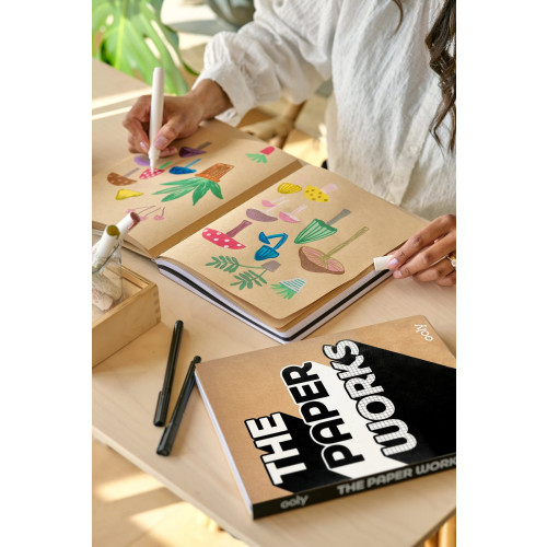 Ooly The Paper Works: Sketchbook (8" x 10")