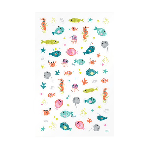 zzOoly Stickiville Stickers: Ocean Buddies - Standard (1 Sheet)