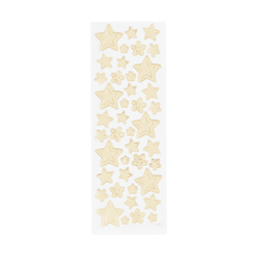 Ooly Stickiville Stickers: Gold Stars - Skinny (2 Sheets)