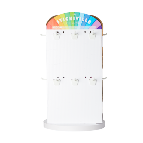 Ooly Stickiville Counter Top Spinner Display - Empty Display
