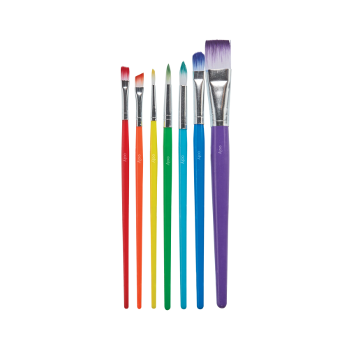 Ooly Lil' Paint Brushes - Set of 7