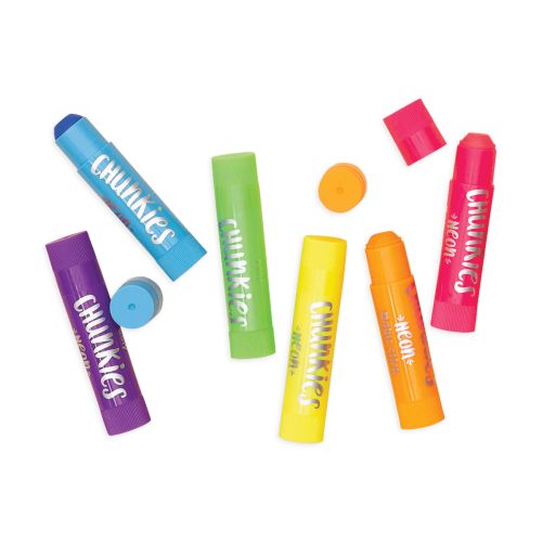 Ooly Chunkies Paint Sticks - Neon (Set of 6)