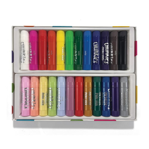 Ooly Chunkies Paint Sticks - Variety Pack w/ Pastels (Set of 24)