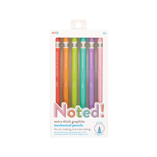 Ooly Noted! Graphite Mechanical Pencils - Set of 6