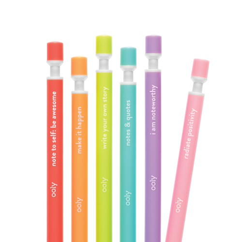 Ooly Noted! Graphite Mechanical Pencils - Set of 6