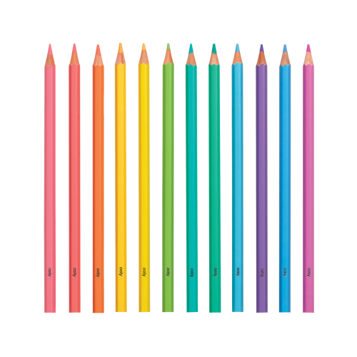 Ooly Pastel Hues Colored Pencils - Set of 12