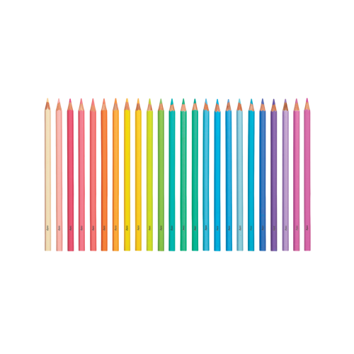 Ooly Pastel Hues Colored Pencils - Set of 24