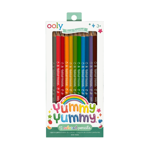 Ooly Yummy Yummy Scented Colored Pencils - Set of 12